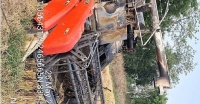 burned-kubota-harvester